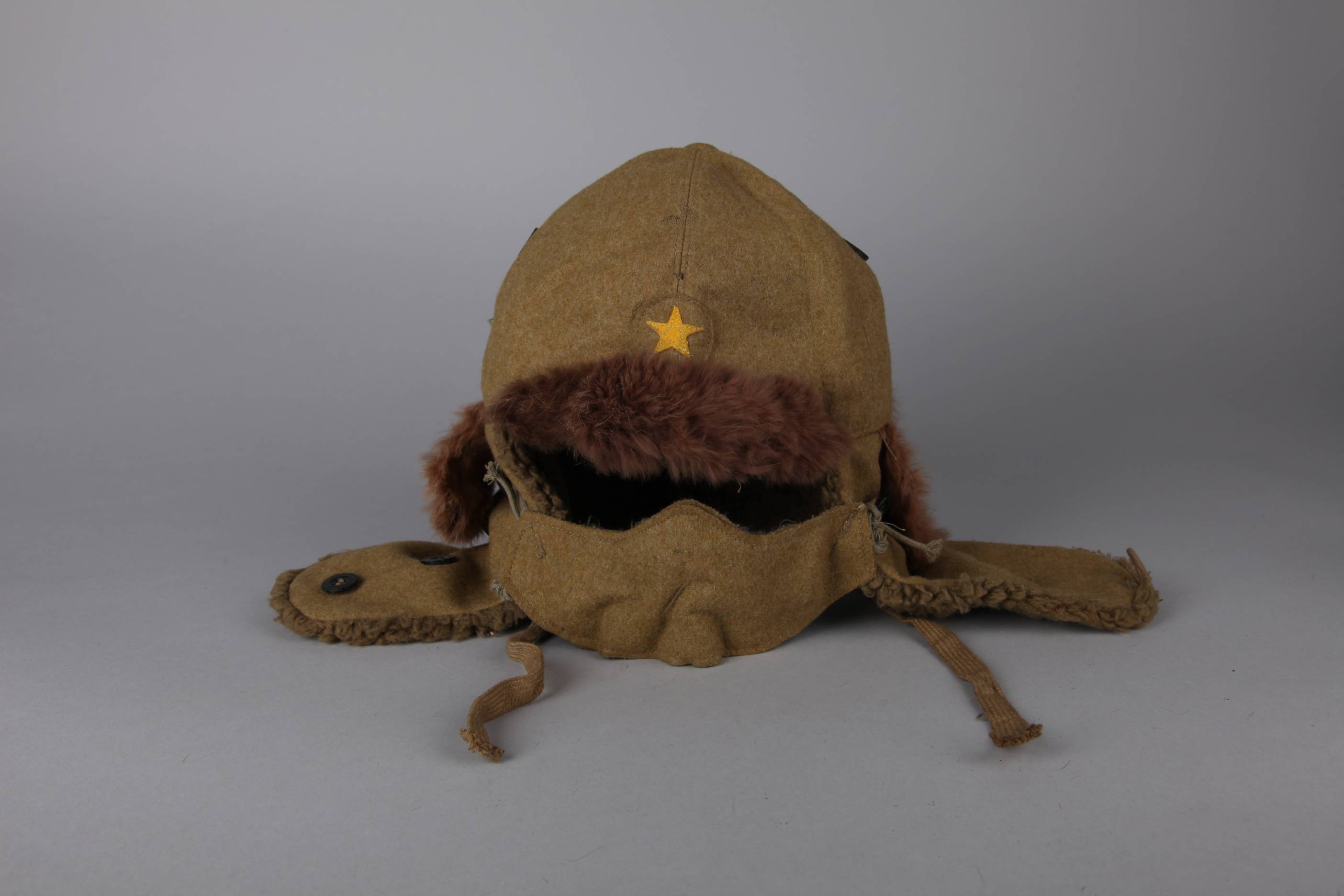 日本昭和十三年（1938）制日军棉帽